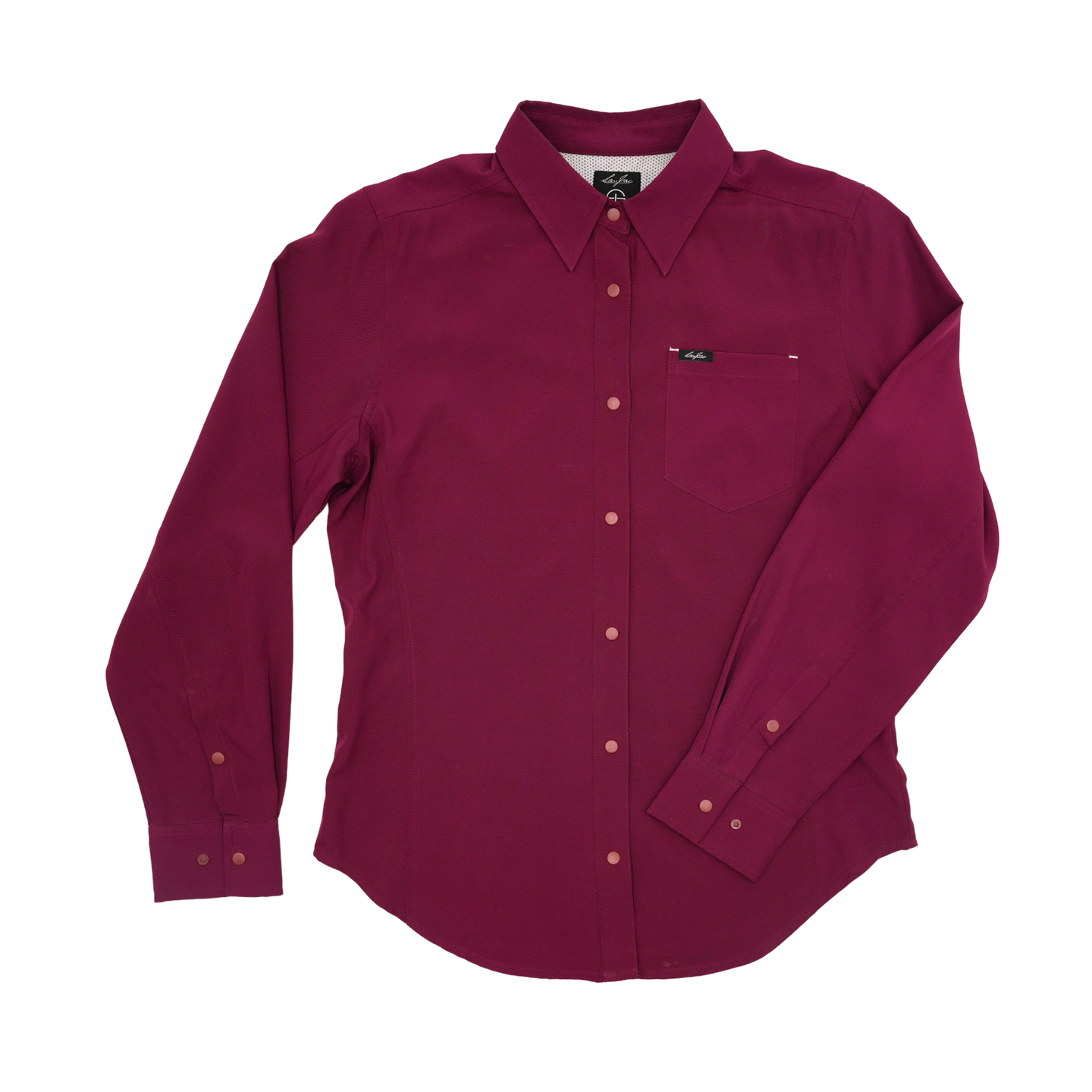 San Jac Women’s Long Sleeve Performance Shirt - Maroon