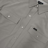 San Jac Men's Short Sleeve Performance Shirt - Grey