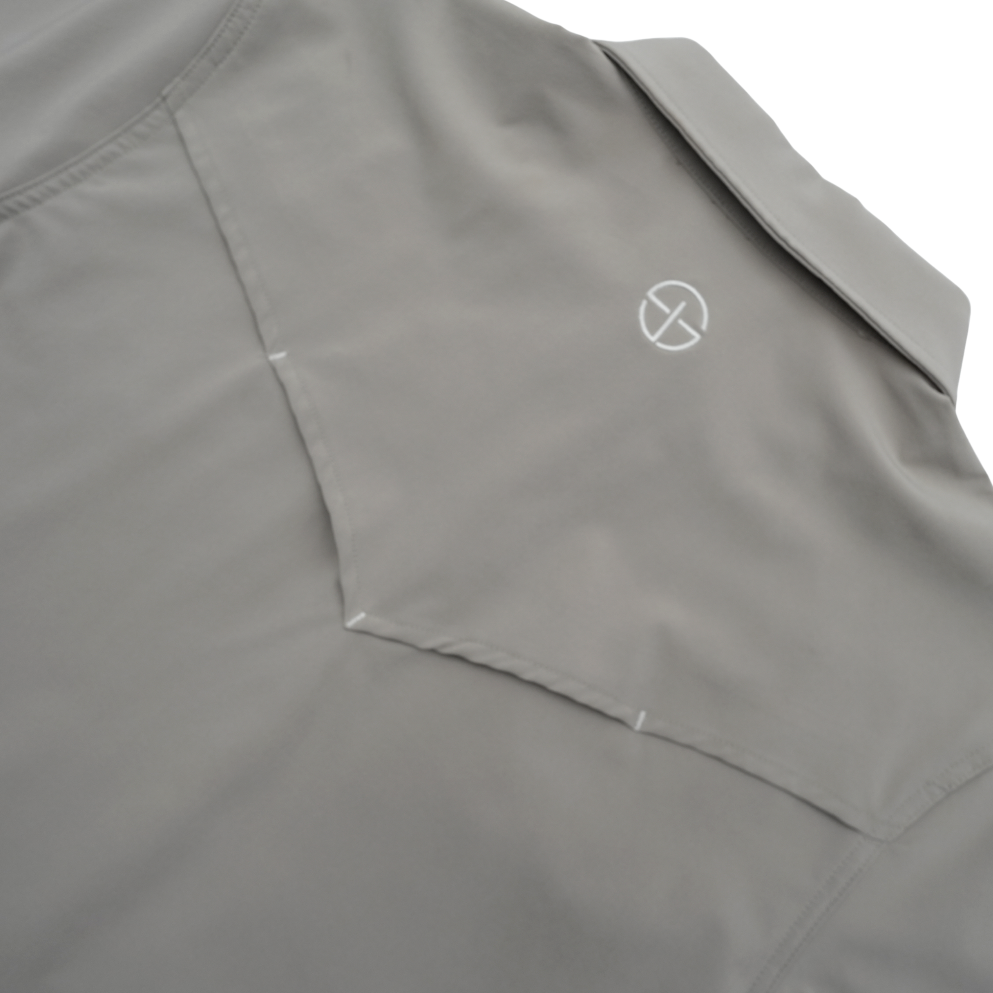 San Jac Men's Short Sleeve Performance Shirt - Grey