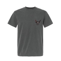 San Jac Pheasant T-Shirt - Charcoal Grey