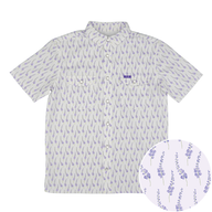 San Jac Youth Short Sleeve Performance Pearl Snap Shirt - Lone Star Bloom