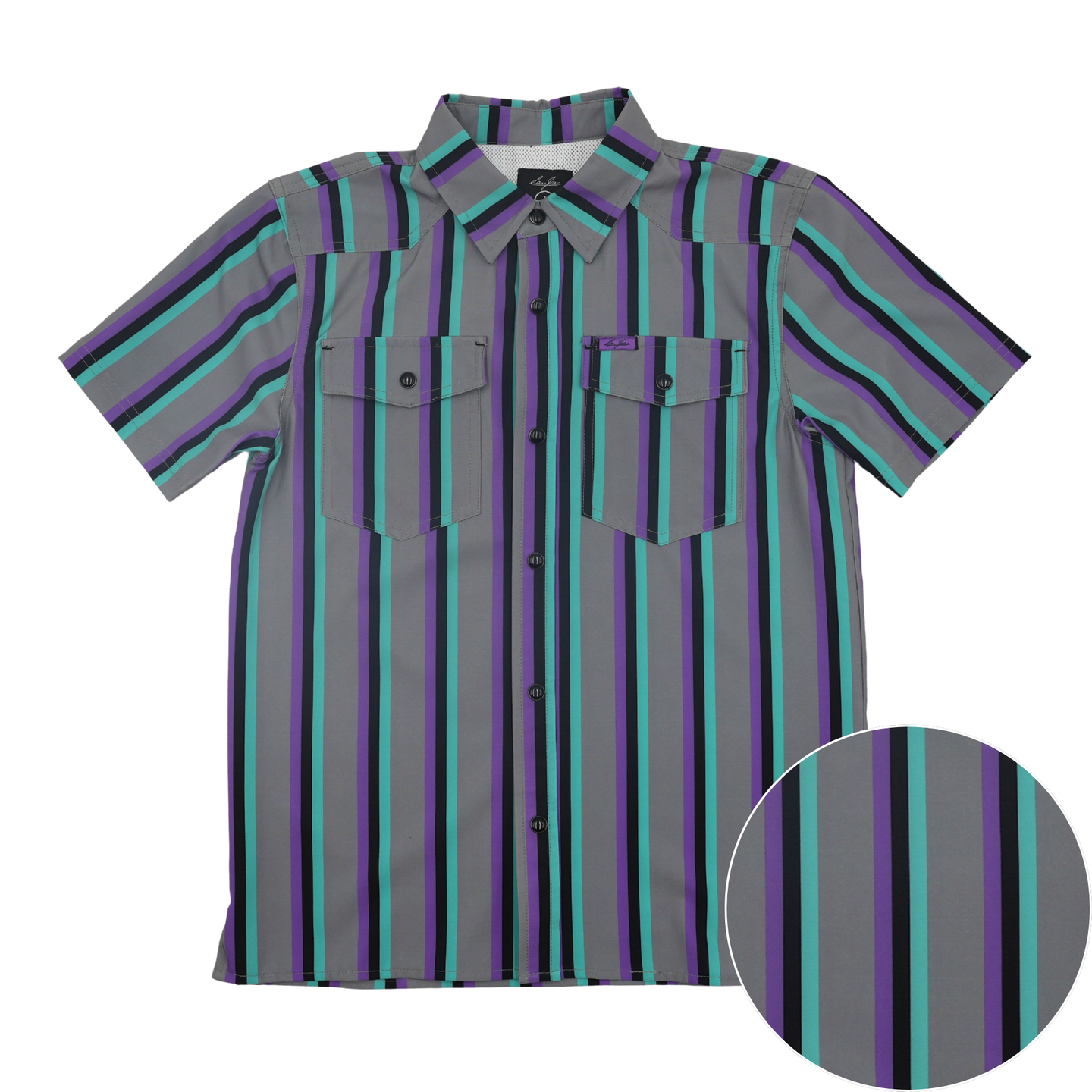 San Jac Youth Short Sleeve Performance Shirt - Retro