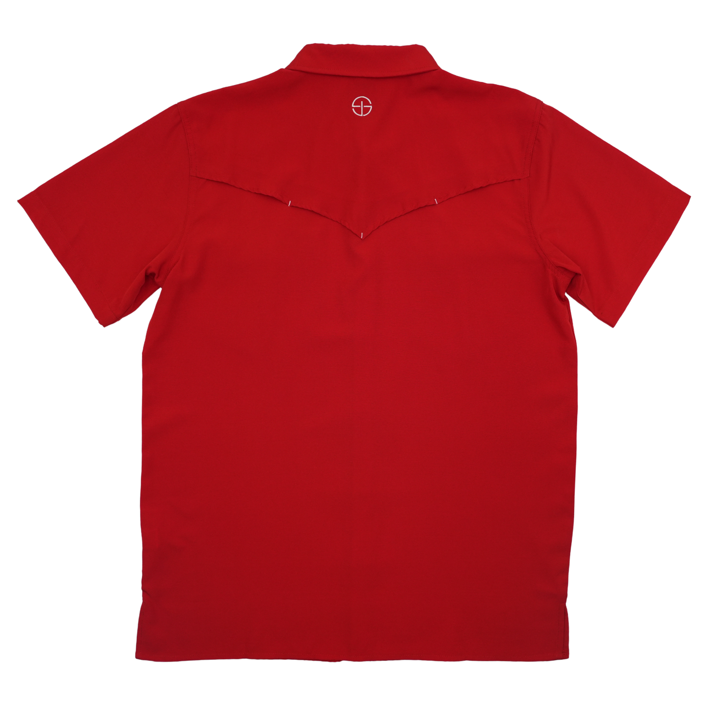 San Jac Men's Short Sleeve Performance Shirt - Red
