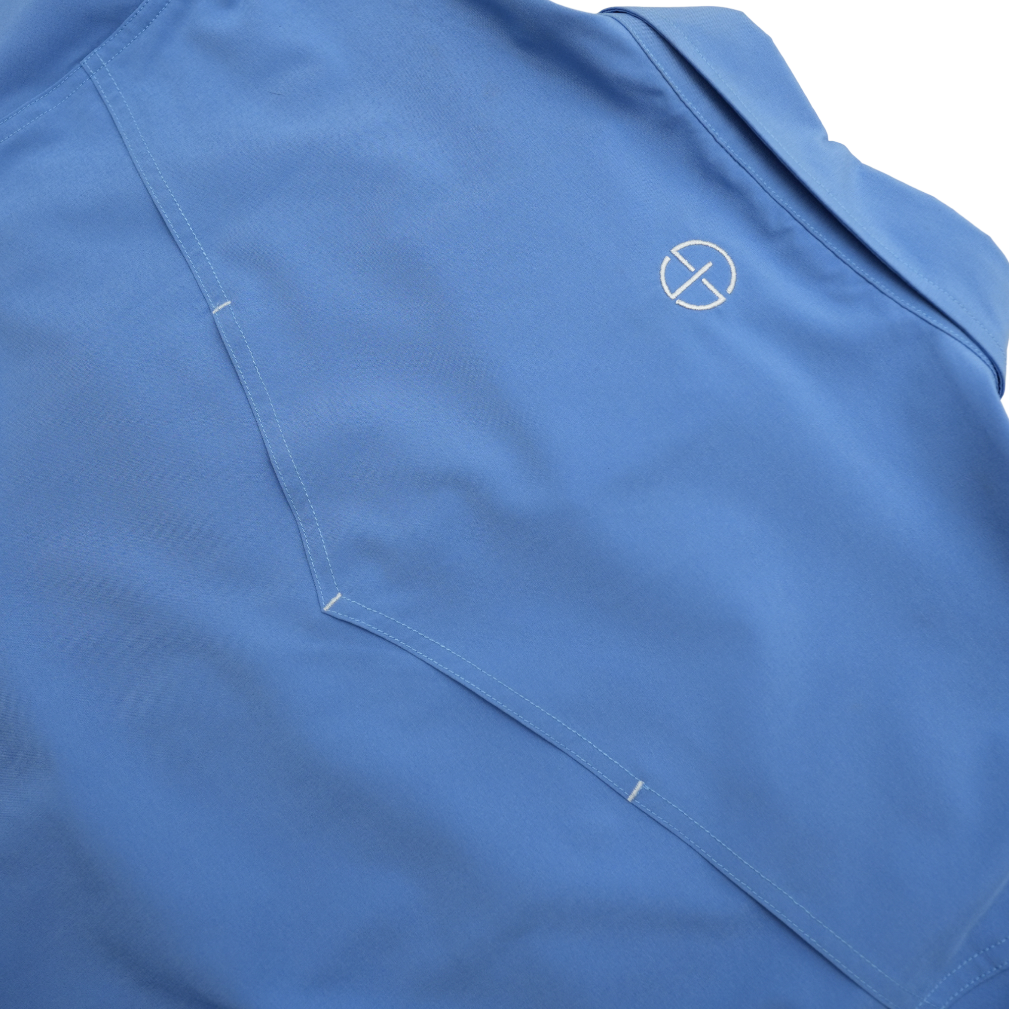 San Jac Men's Long Sleeve Performance Shirt - Sky Blue