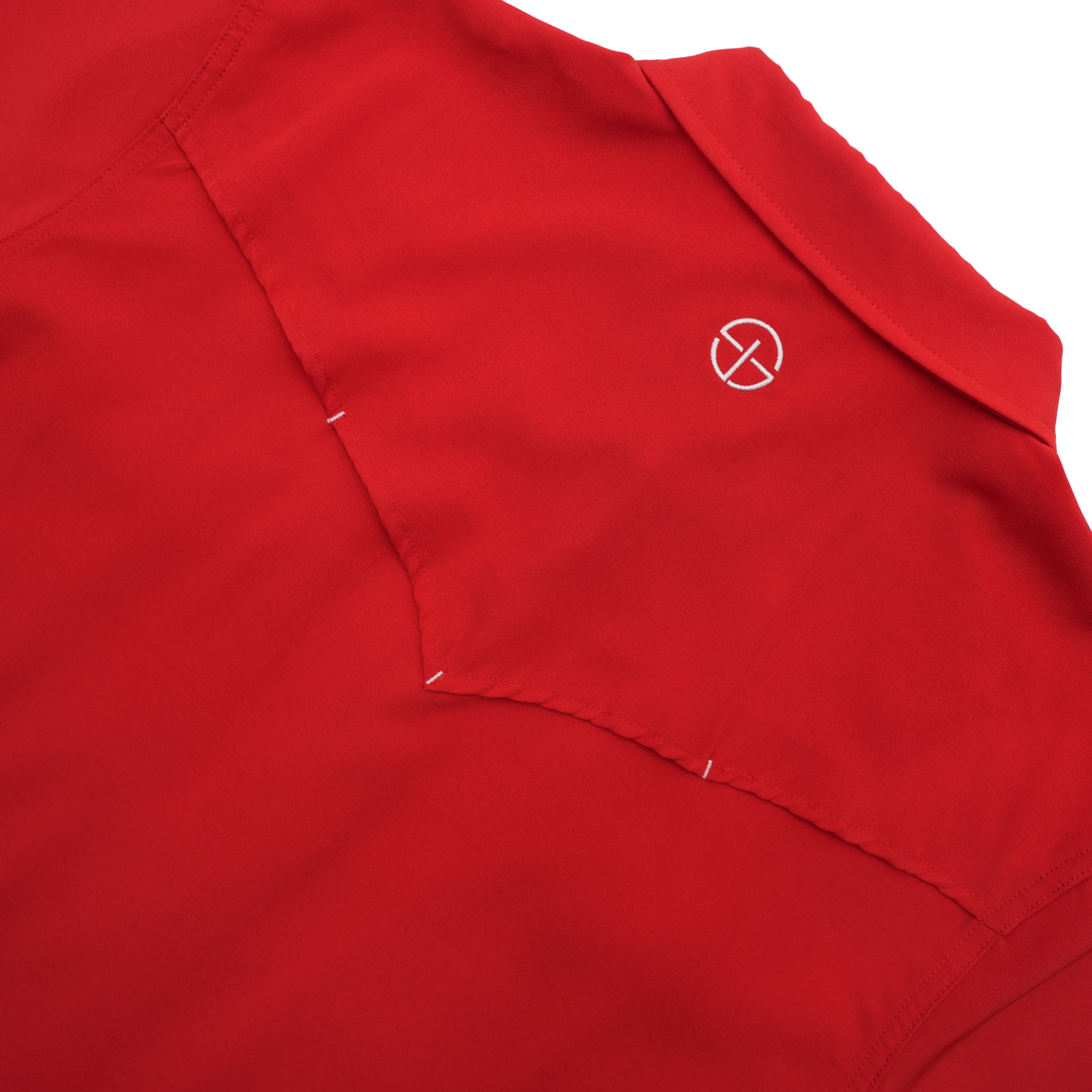 San Jac Men's Short Sleeve Performance Shirt - Red