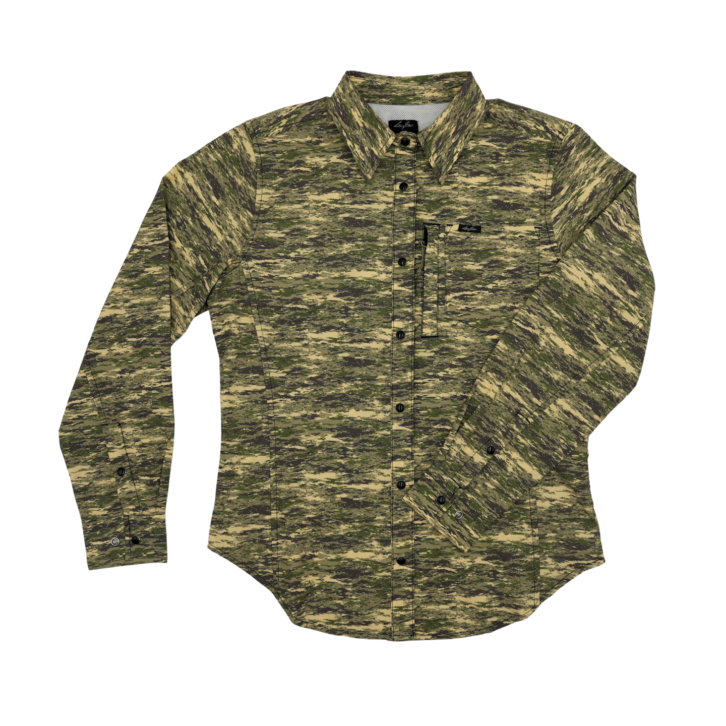 San Jac Women's Long Sleeve Performance Shirt - Camo