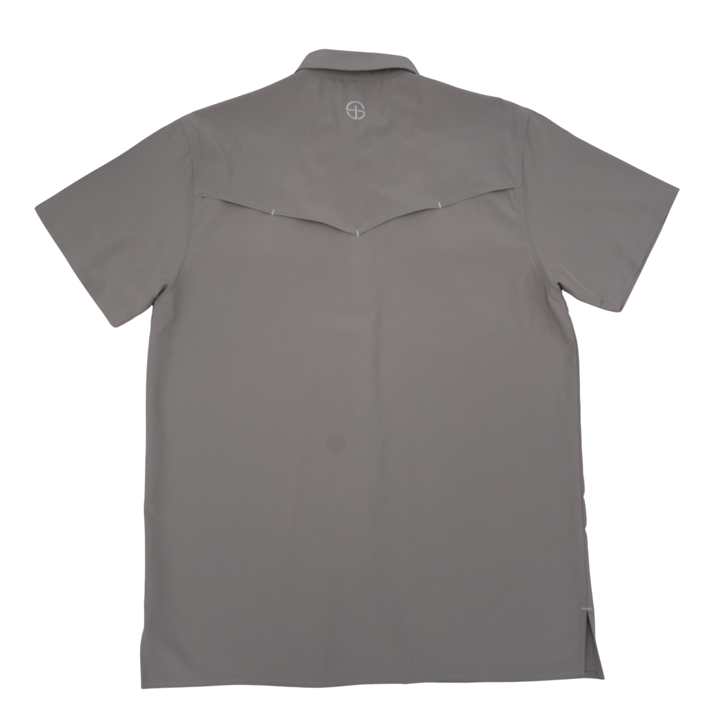 San Jac Men's Short Sleeve Performance Shirt - Grey