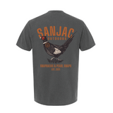 San Jac Pheasant T-Shirt - Charcoal Grey