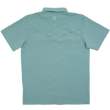 San Jac Men's Short Sleeve Performance Shirt - Mint