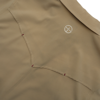 San Jac Youth Long Sleeve Performance Shirt - Cowboy Khaki-Long Sleeve Shirt-San Jac Outdoors