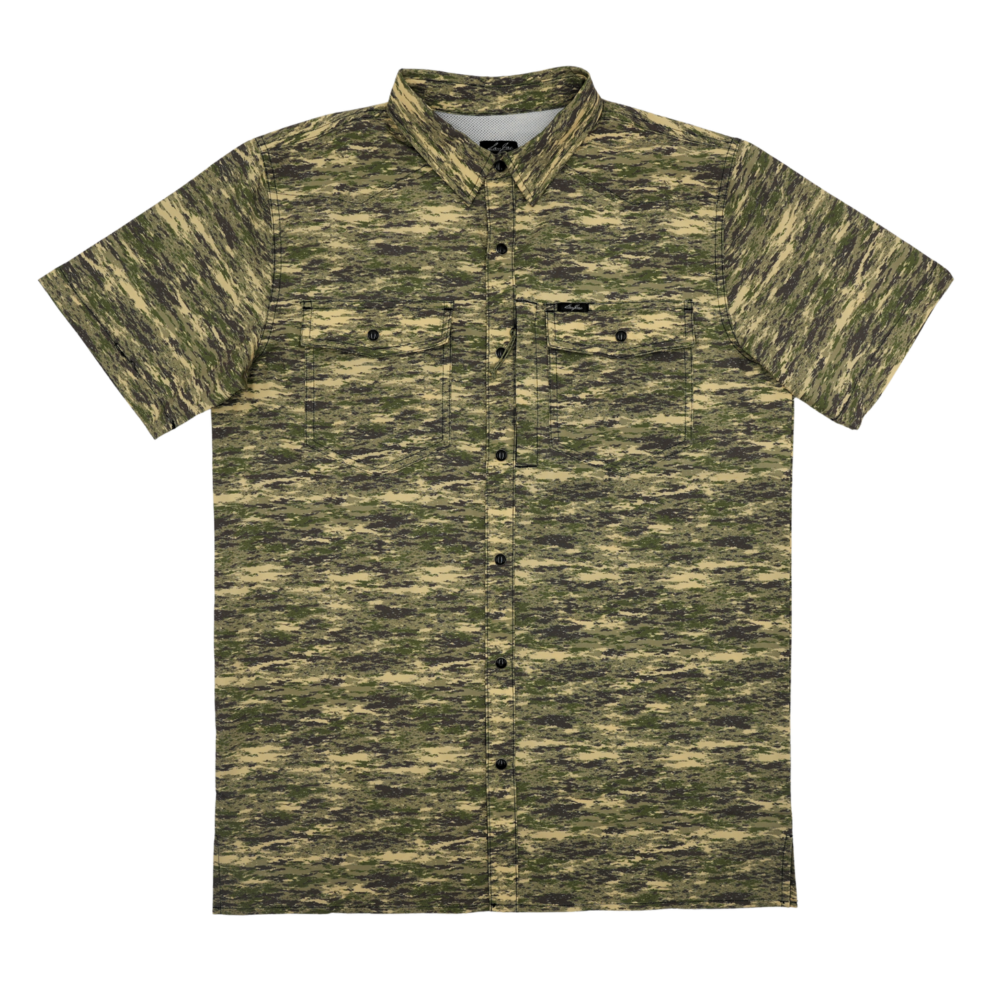 San Jac Men's Short Sleeve Performance Shirt - Camo