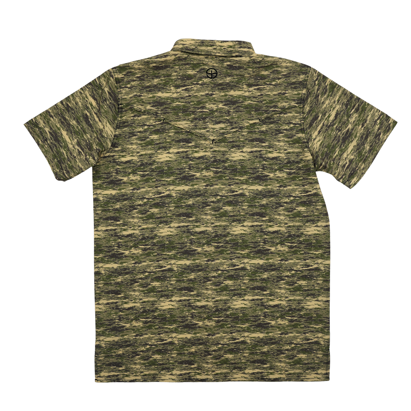 San Jac Men's Short Sleeve Performance Shirt - Camo