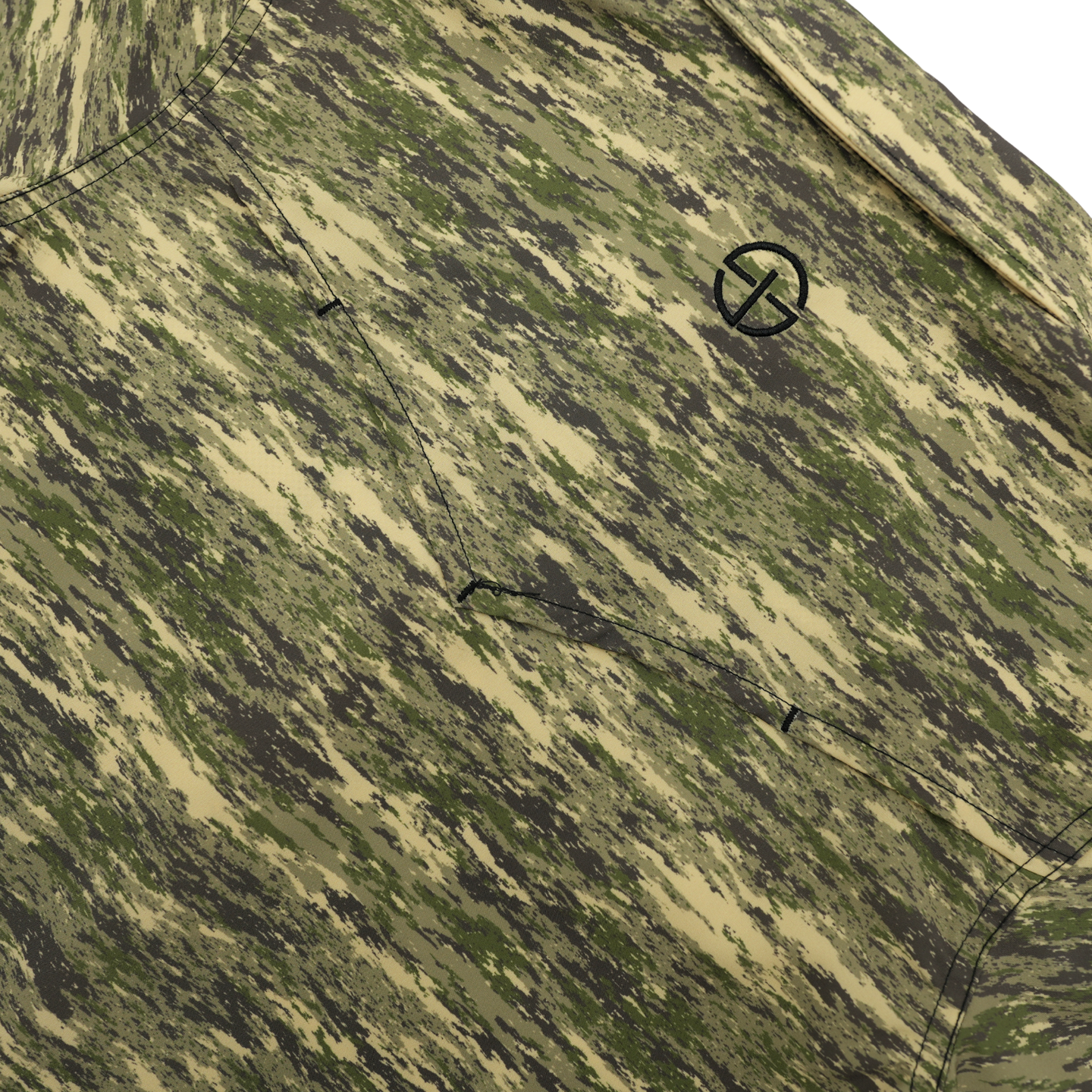 San Jac Men's Long Sleeve Performance Shirt - Camo