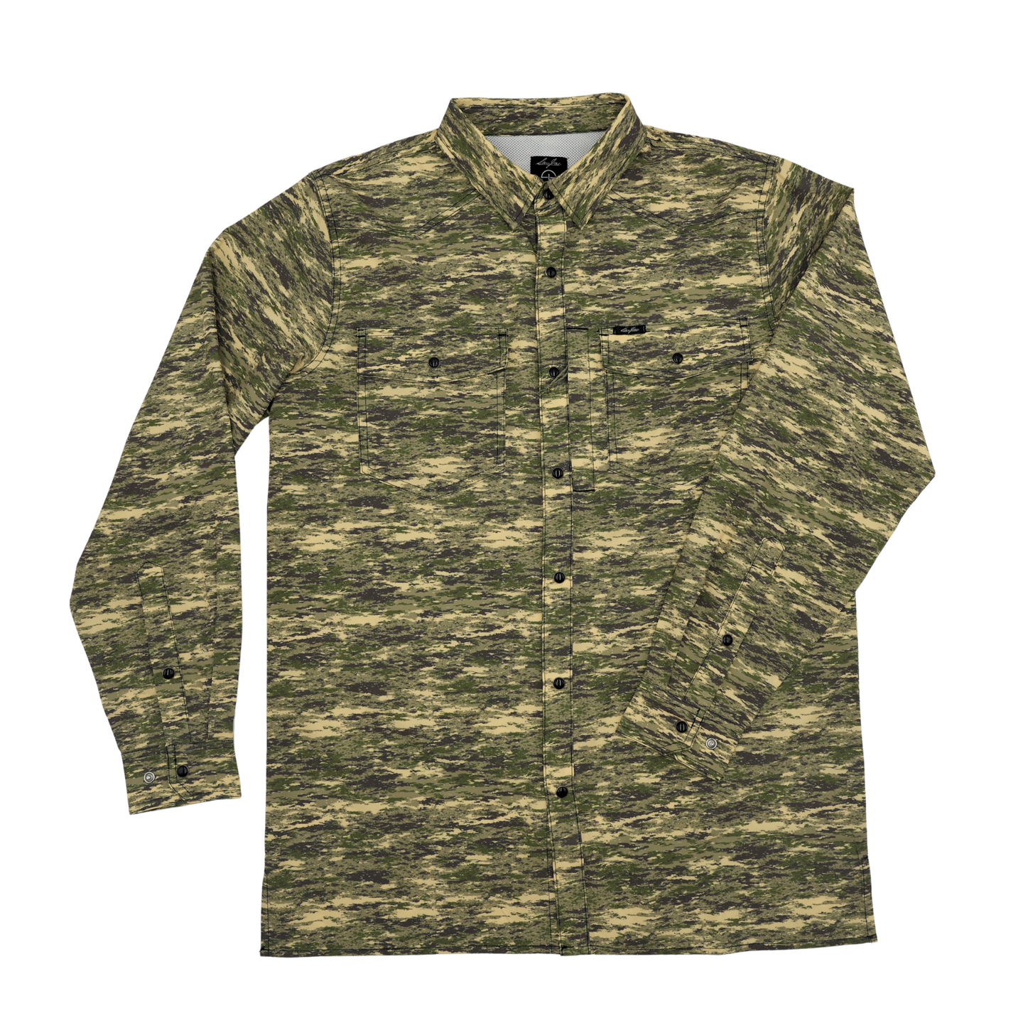 San Jac Youth Long Sleeve Performance Shirt - Camo