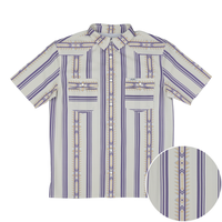 San Jac Youth Short Sleeve Performance Pearl Snap Shirt - The Alpine