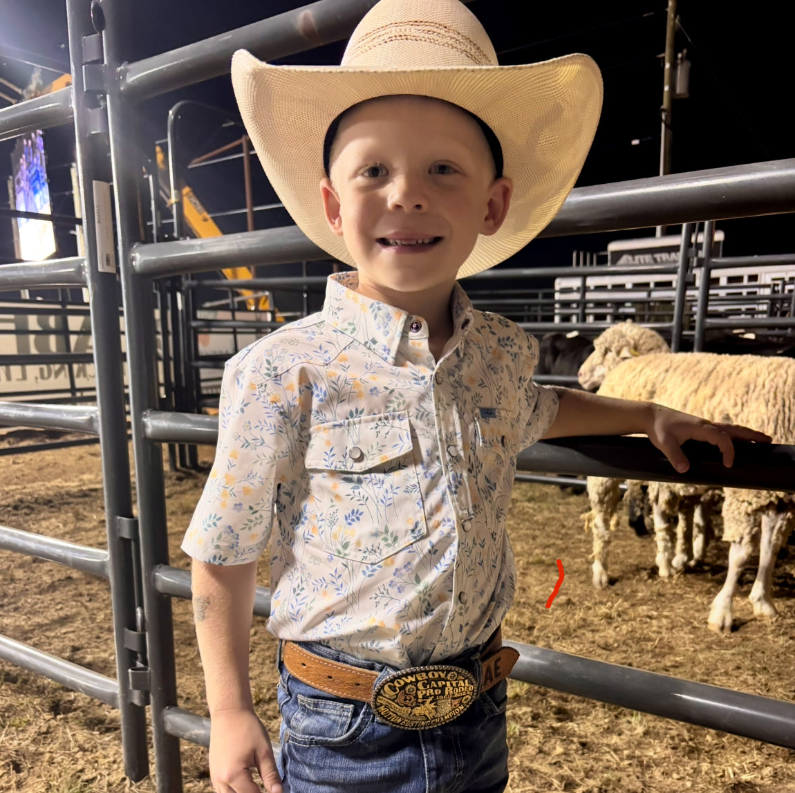 San Jac Youth Short Sleeve Performance Shirt - Wildflower-Short Sleeve Shirt-San Jac Outdoors