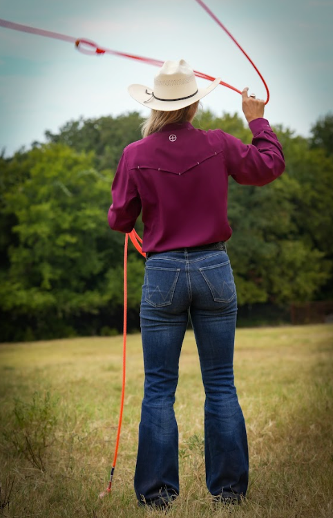 San Jac Women’s Long Sleeve Performance Shirt - Maroon