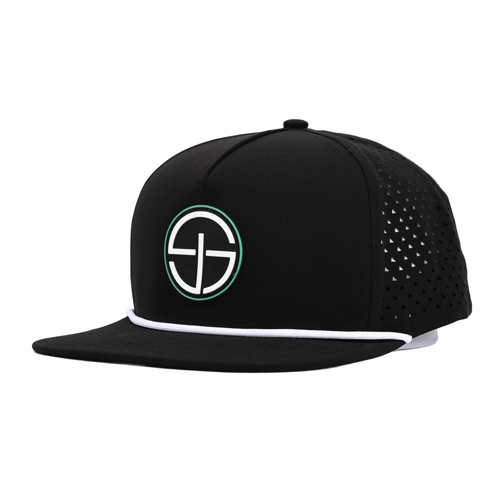San Jac Outdoors Scope Performance Rope Hat – Black