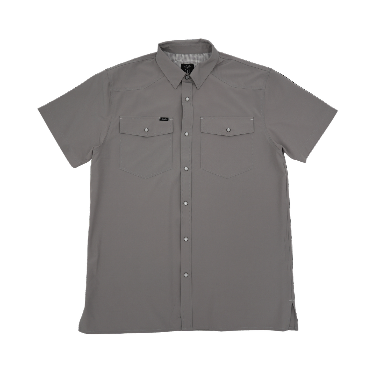 San Jac Youth Short Sleeve Performance Shirt - Grey