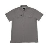 San Jac Youth Short Sleeve Performance Shirt - Grey