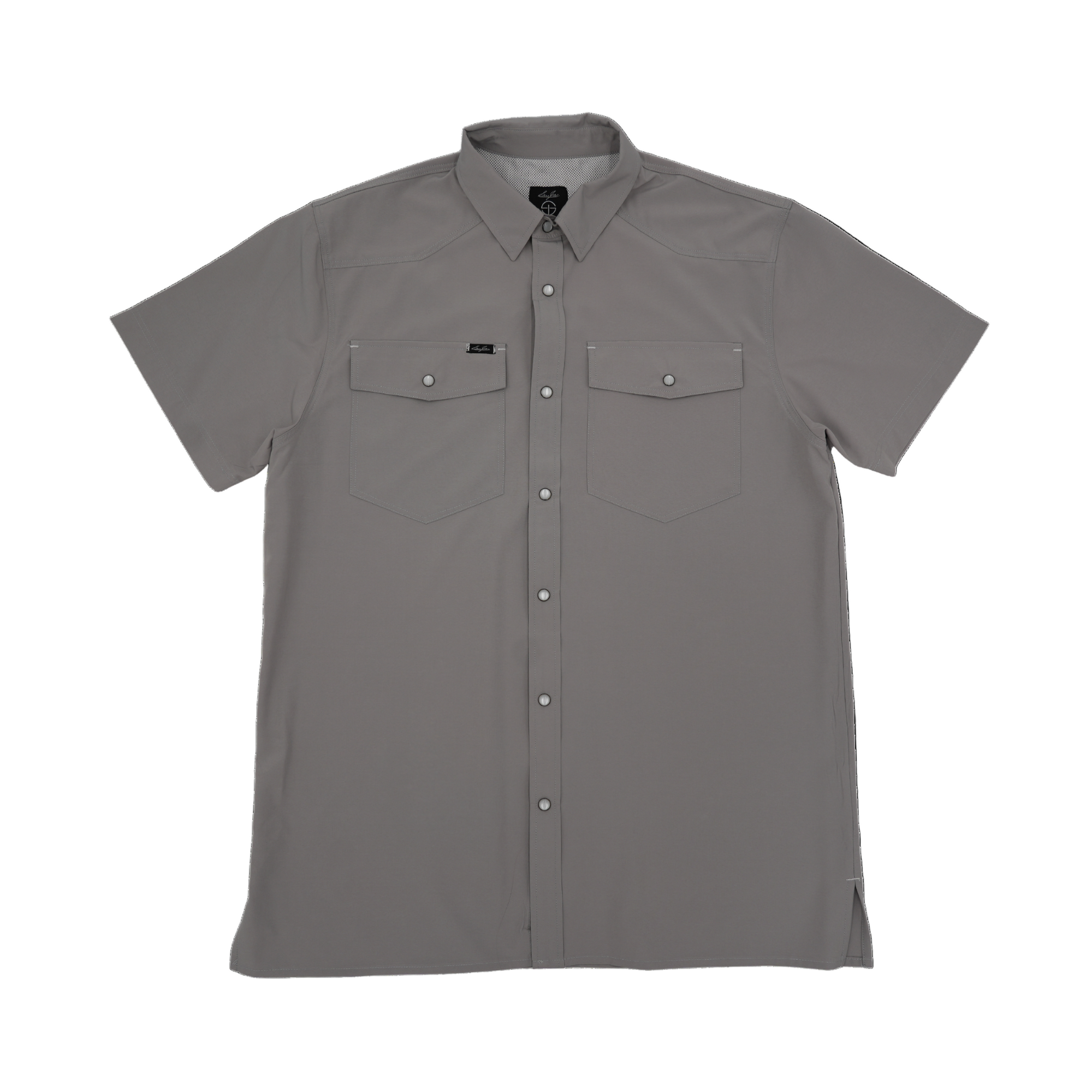 San Jac Youth Short Sleeve Performance Shirt - Grey